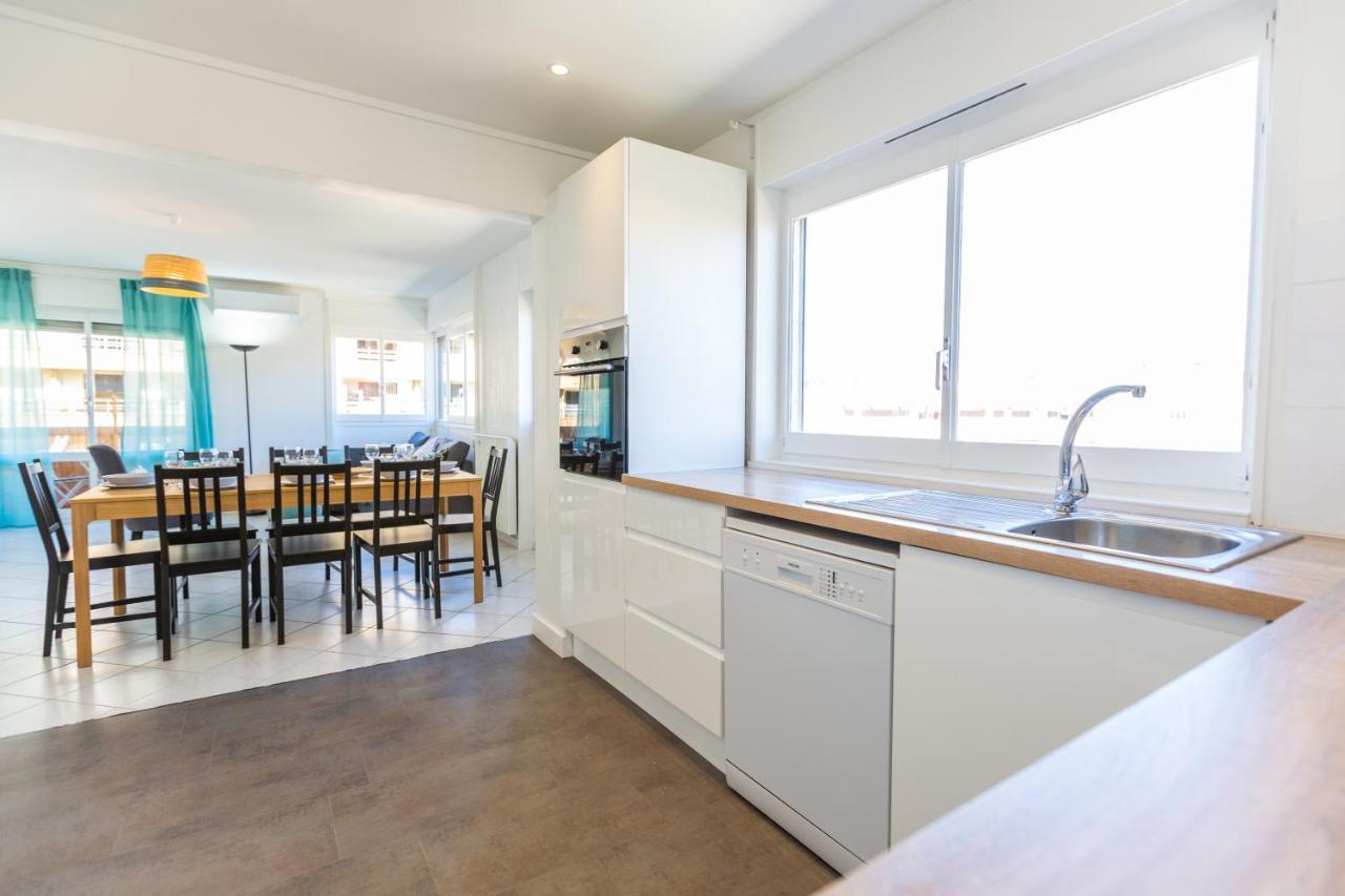 Superbe 100M2 - 2 Balcons - Proche Gare - Climatise Apartment Marseille Ngoại thất bức ảnh
