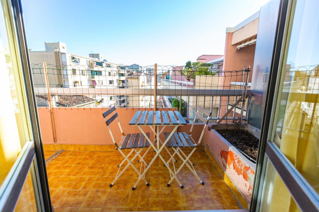 Superbe 100M2 - 2 Balcons - Proche Gare - Climatise Apartment Marseille Ngoại thất bức ảnh